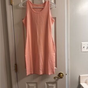 Sleeveless Pink Dress